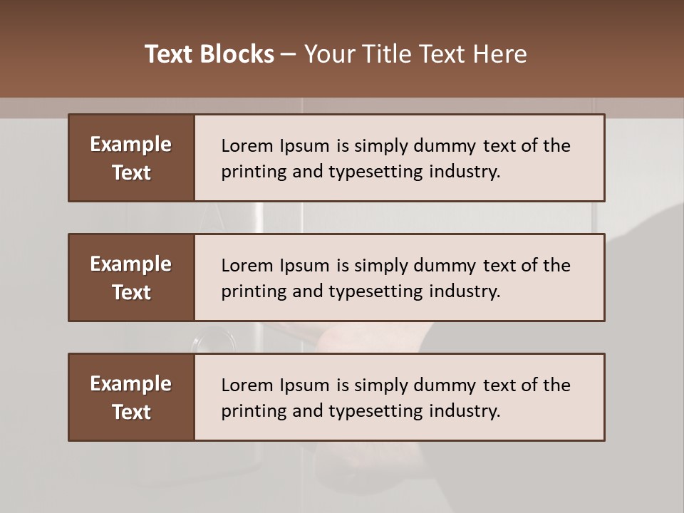 Arm Technology Transportation PowerPoint Template