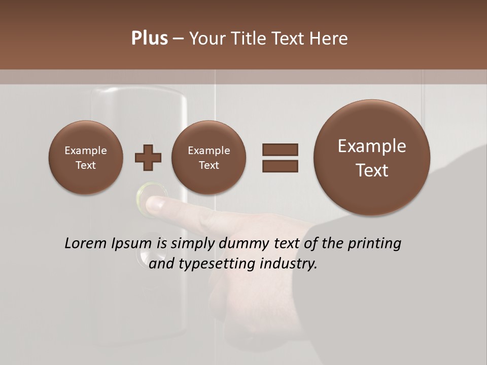 Arm Technology Transportation PowerPoint Template
