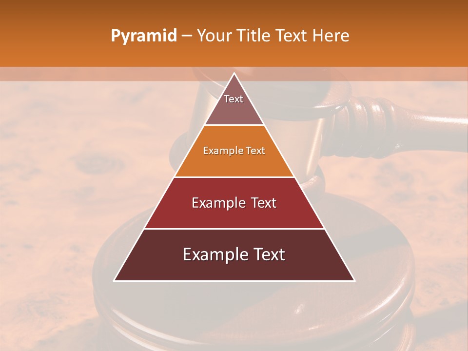 Justice Lawyer Grooved PowerPoint Template
