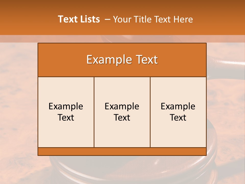 Justice Lawyer Grooved PowerPoint Template
