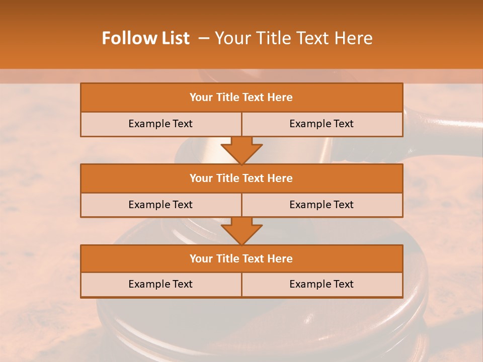 Justice Lawyer Grooved PowerPoint Template