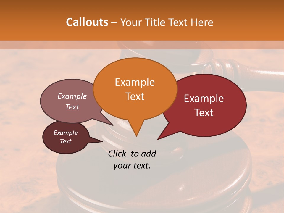 Justice Lawyer Grooved PowerPoint Template