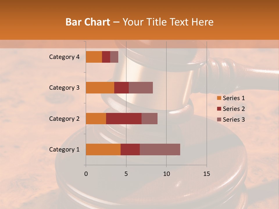 Justice Lawyer Grooved PowerPoint Template