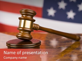 Court Dispute Transaction PowerPoint Template