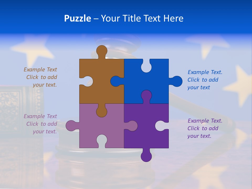 Crime System Trial PowerPoint Template