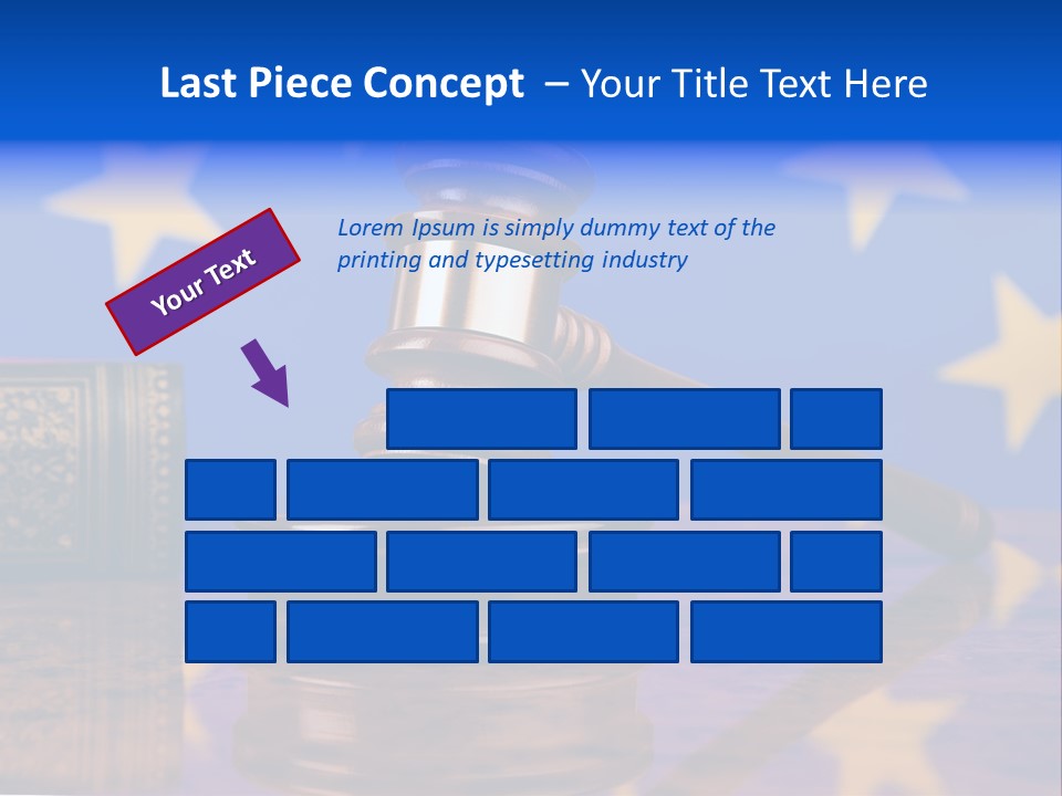 Crime System Trial PowerPoint Template