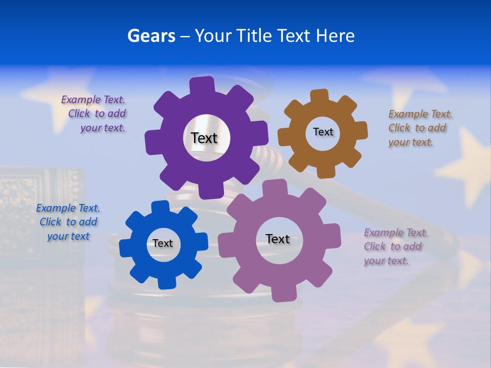 Crime System Trial PowerPoint Template