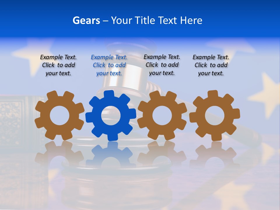 Crime System Trial PowerPoint Template