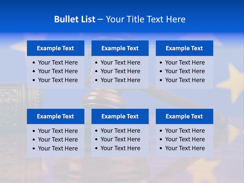 Crime System Trial PowerPoint Template