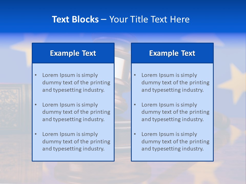 Crime System Trial PowerPoint Template