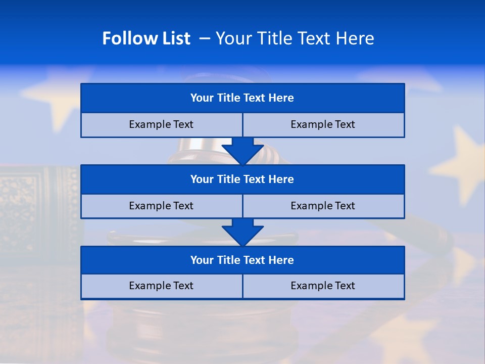 Crime System Trial PowerPoint Template