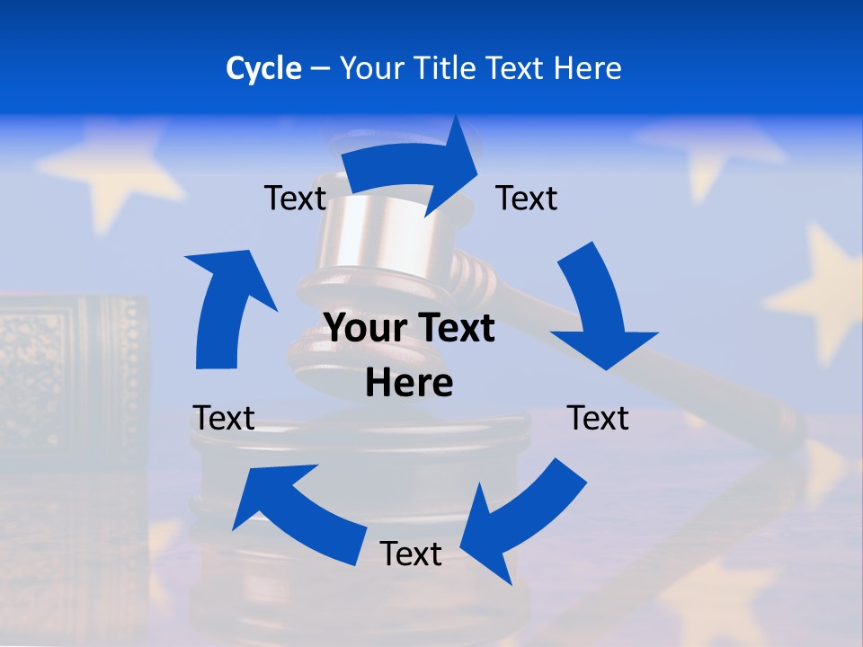 Crime System Trial PowerPoint Template