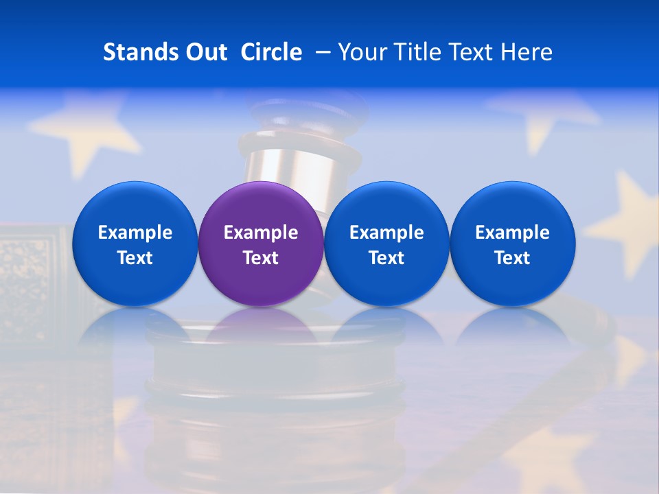 Crime System Trial PowerPoint Template