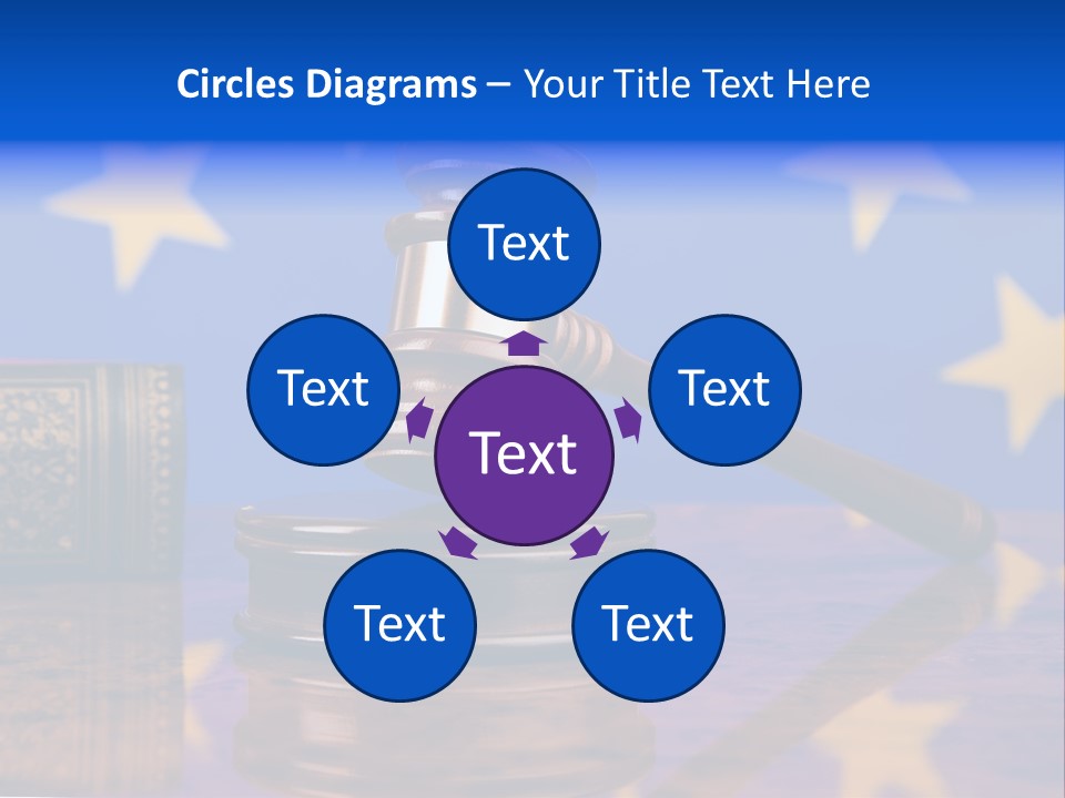 Crime System Trial PowerPoint Template