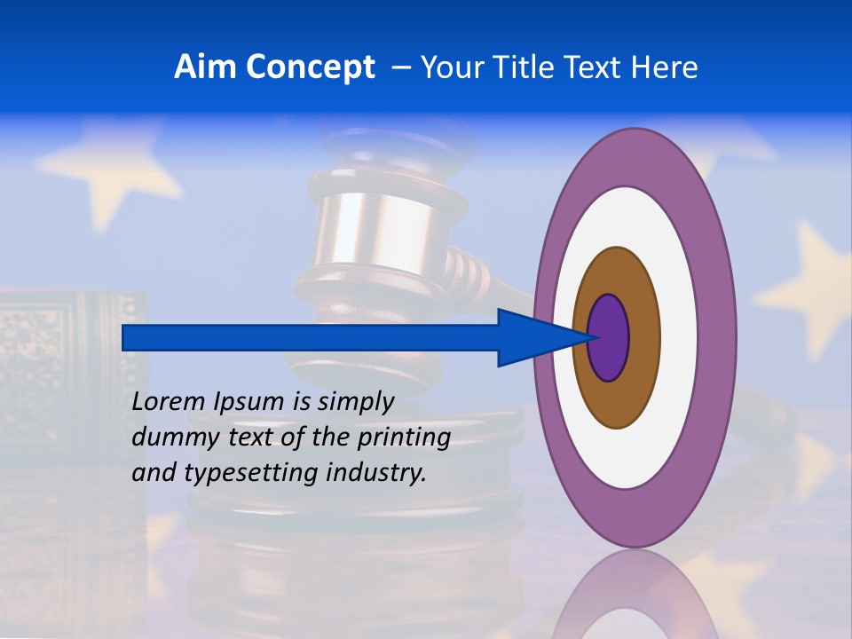 Crime System Trial PowerPoint Template