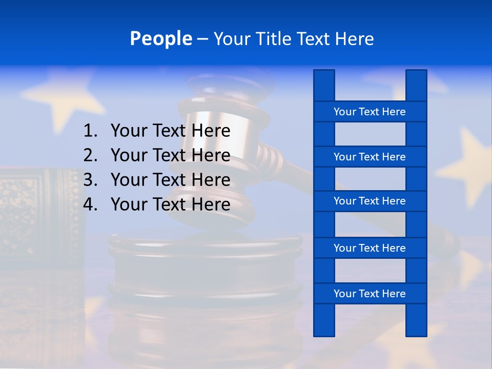 Crime System Trial PowerPoint Template