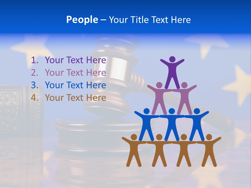 Crime System Trial PowerPoint Template