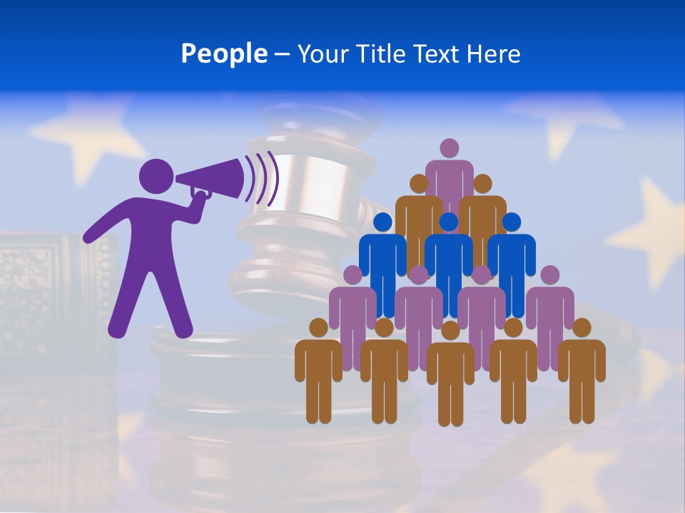 Crime System Trial PowerPoint Template