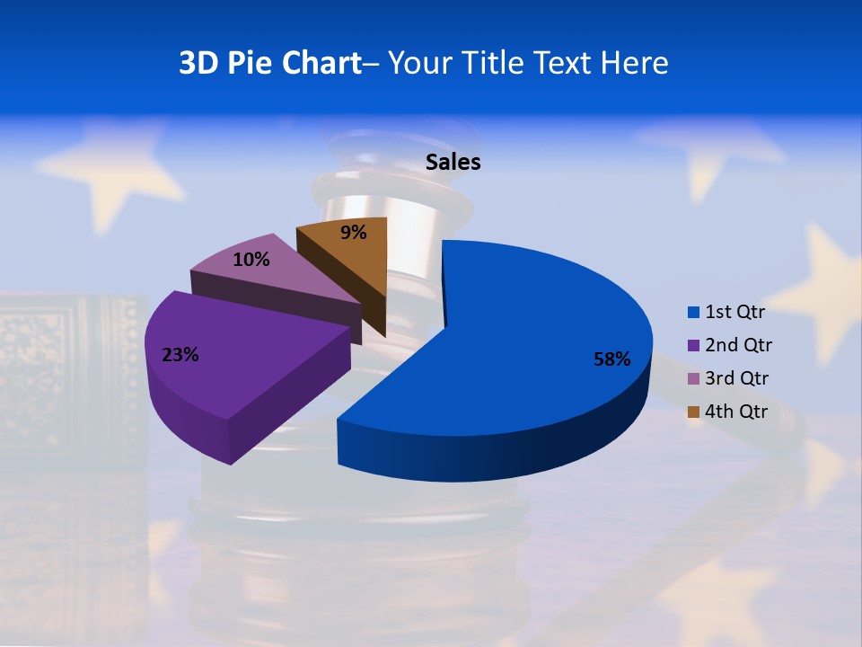 Crime System Trial PowerPoint Template