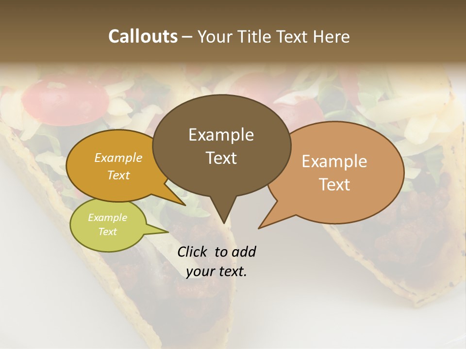 Tacos Beef Tortillas PowerPoint Template
