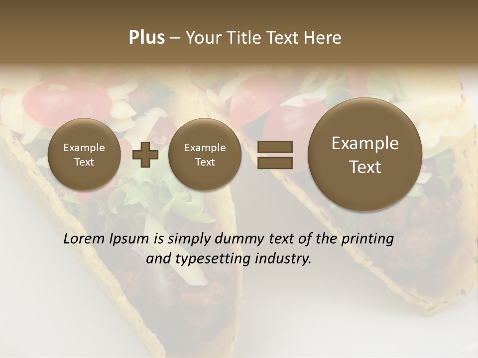 Tacos Beef Tortillas PowerPoint Template
