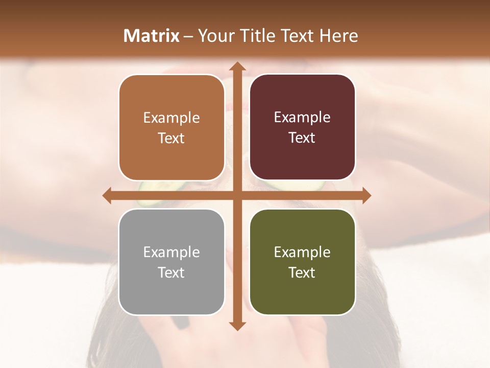 Caucasian Natural Hand PowerPoint Template