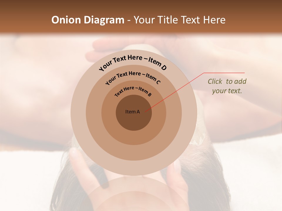 Caucasian Natural Hand PowerPoint Template