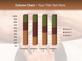 Caucasian Natural Hand PowerPoint Template