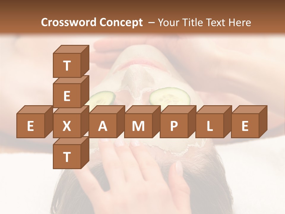 Caucasian Natural Hand PowerPoint Template