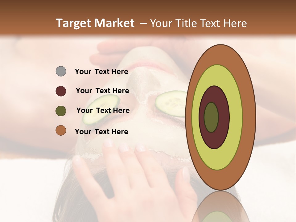 Caucasian Natural Hand PowerPoint Template