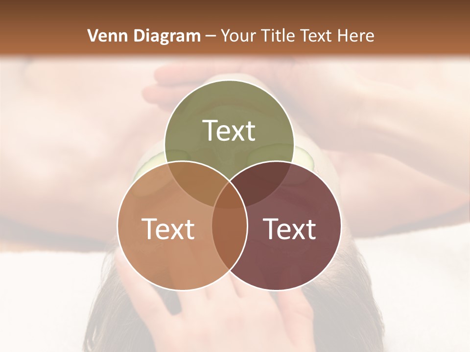 Caucasian Natural Hand PowerPoint Template