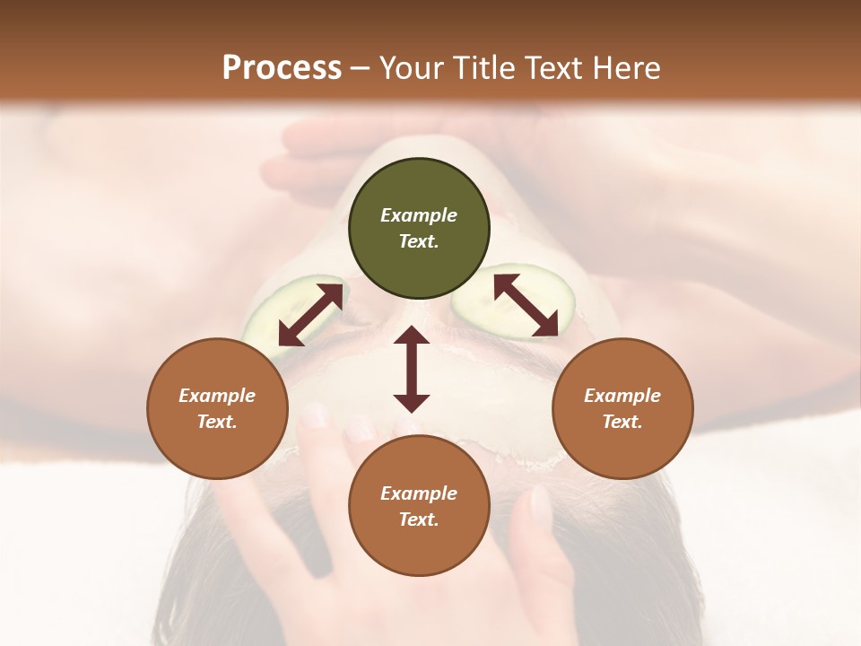 Caucasian Natural Hand PowerPoint Template