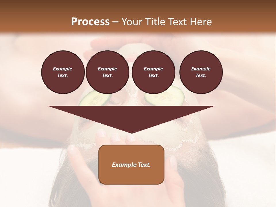 Caucasian Natural Hand PowerPoint Template