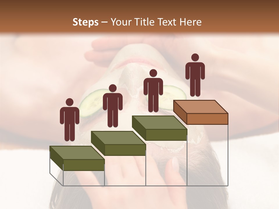 Caucasian Natural Hand PowerPoint Template