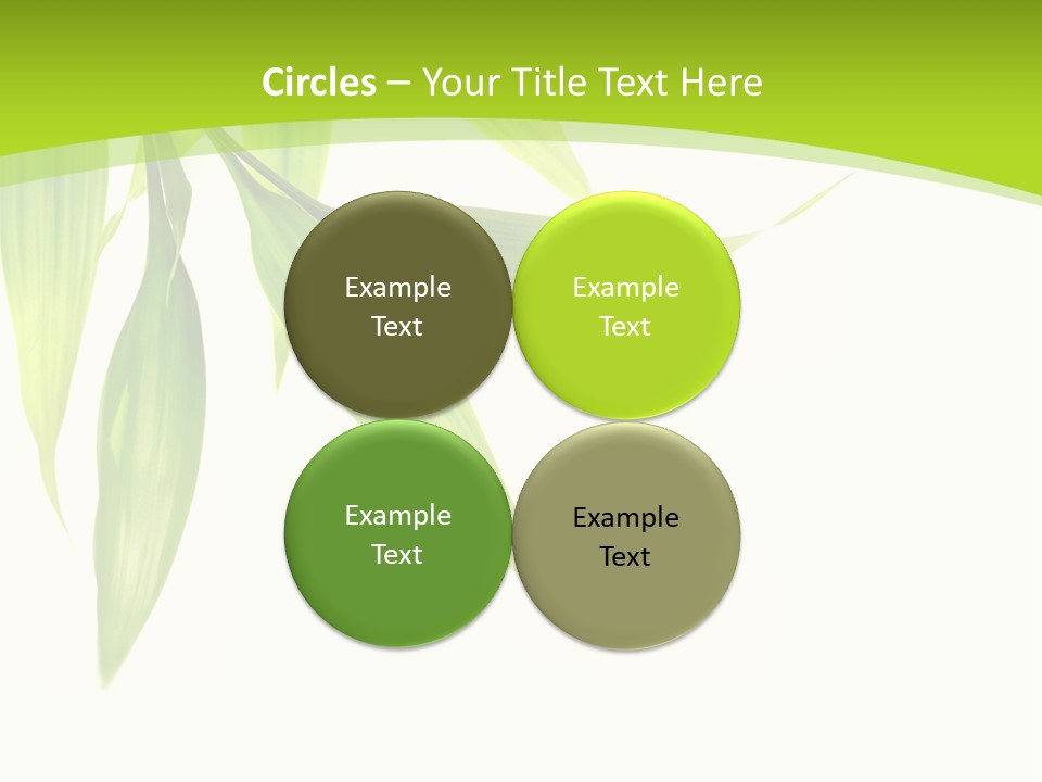 Harmony Freshness Foliage PowerPoint Template