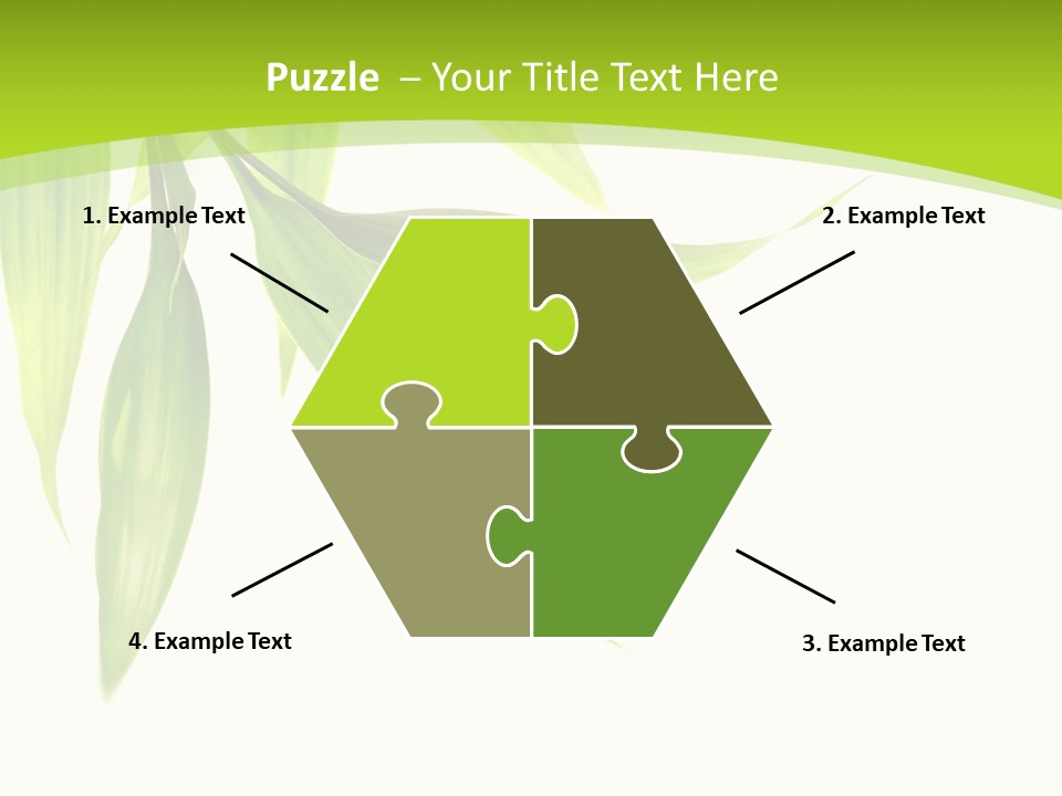 Harmony Freshness Foliage PowerPoint Template