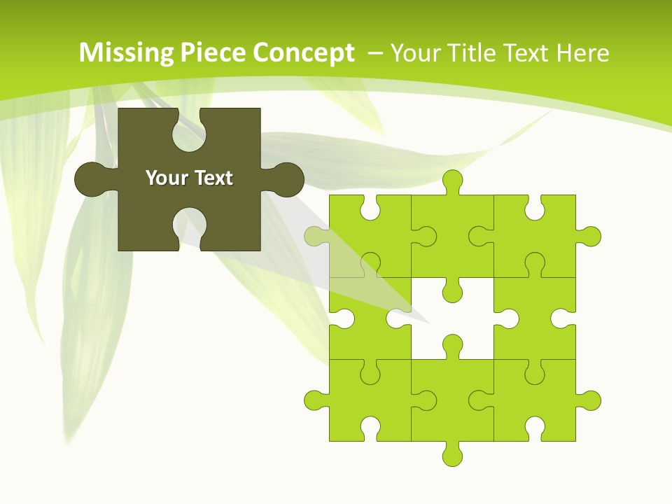 Harmony Freshness Foliage PowerPoint Template