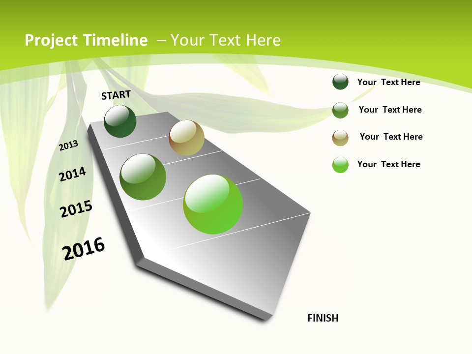 Harmony Freshness Foliage PowerPoint Template