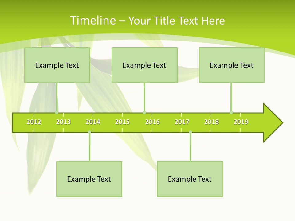 Harmony Freshness Foliage PowerPoint Template