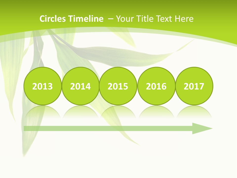 Harmony Freshness Foliage PowerPoint Template