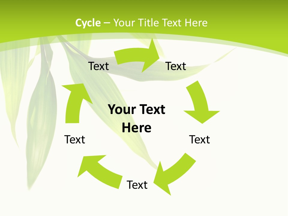 Harmony Freshness Foliage PowerPoint Template