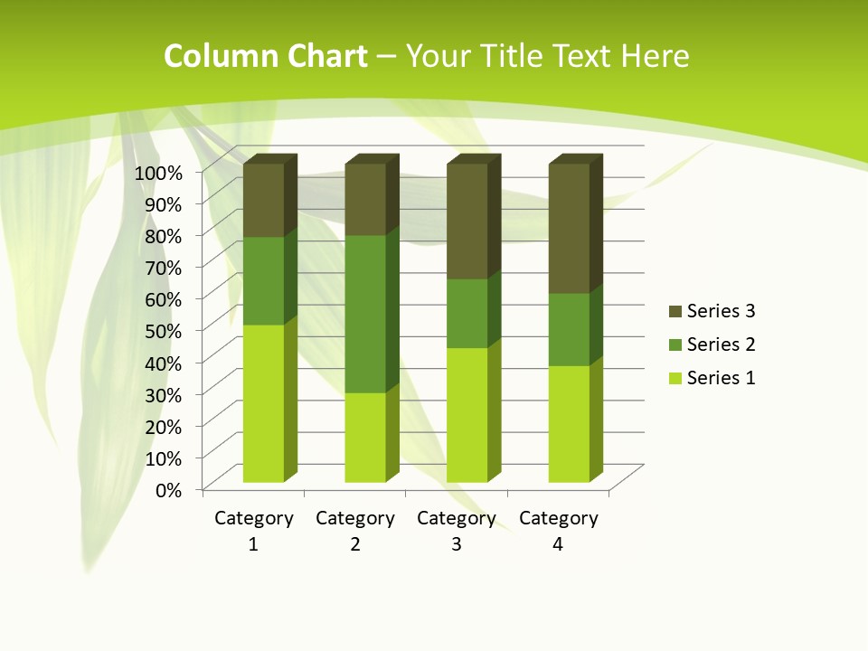 Harmony Freshness Foliage PowerPoint Template