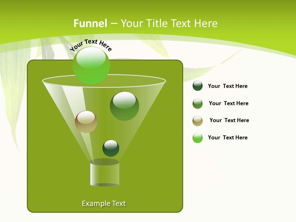 Harmony Freshness Foliage PowerPoint Template