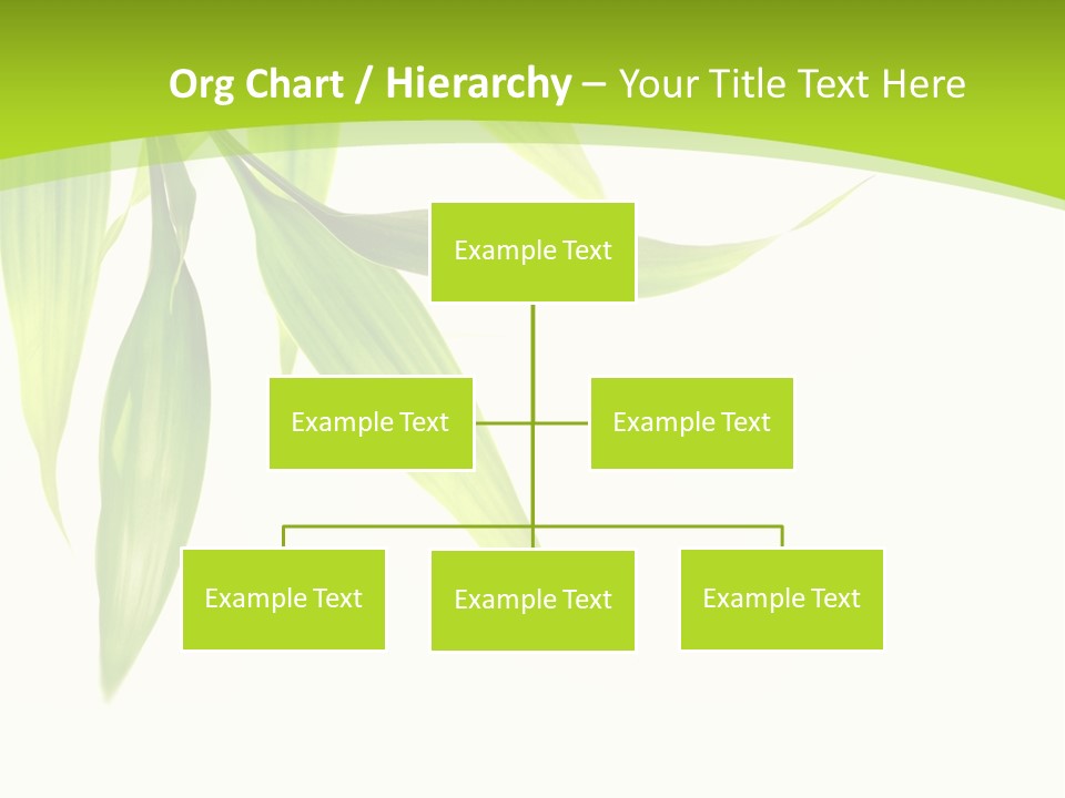 Harmony Freshness Foliage PowerPoint Template