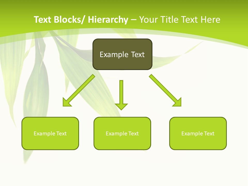 Harmony Freshness Foliage PowerPoint Template