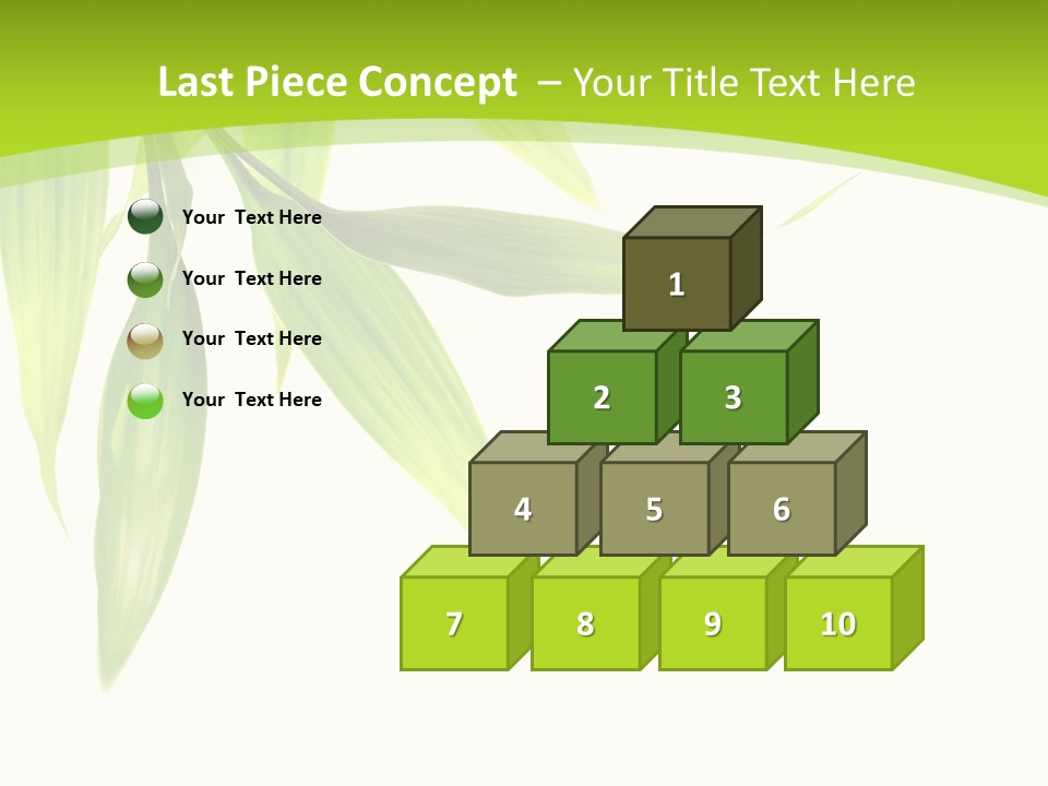 Harmony Freshness Foliage PowerPoint Template