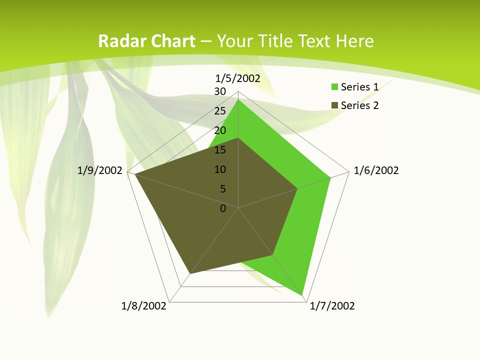 Harmony Freshness Foliage PowerPoint Template