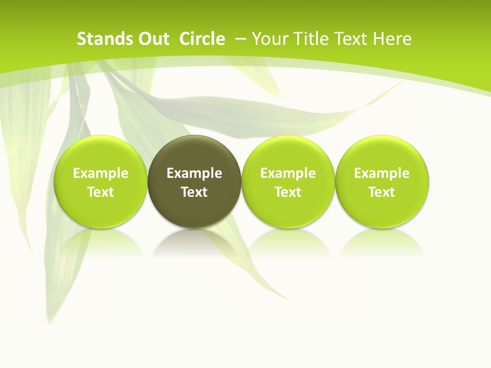 Harmony Freshness Foliage PowerPoint Template