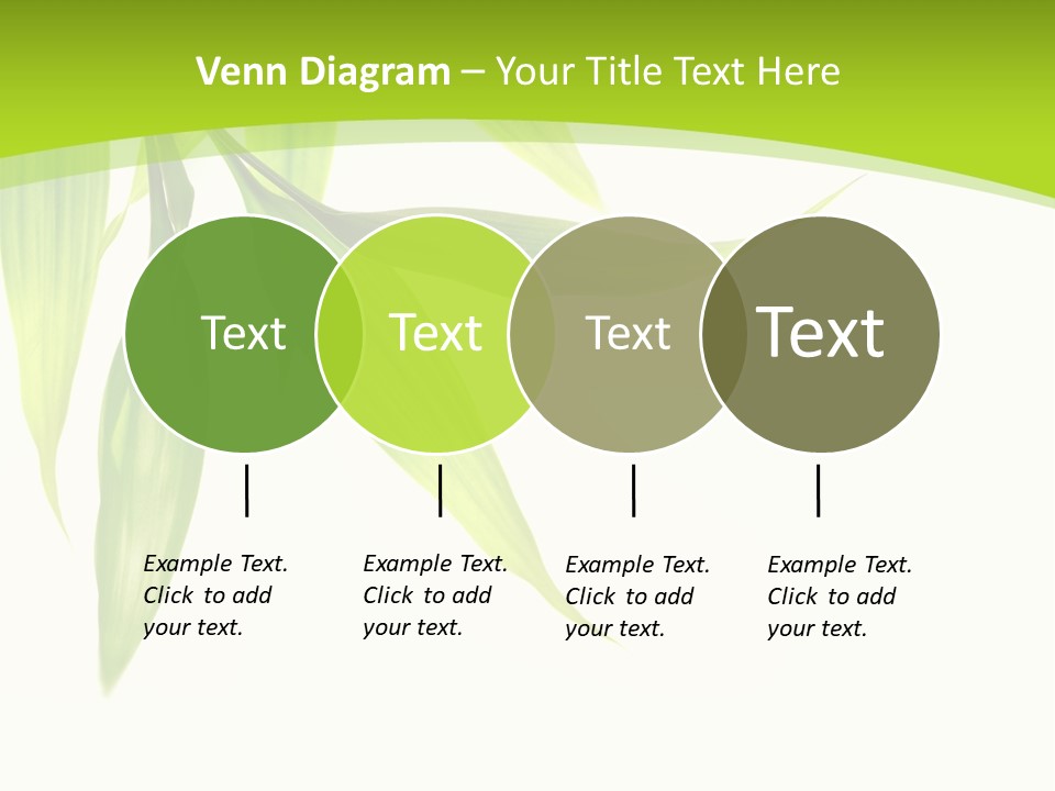 Harmony Freshness Foliage PowerPoint Template
