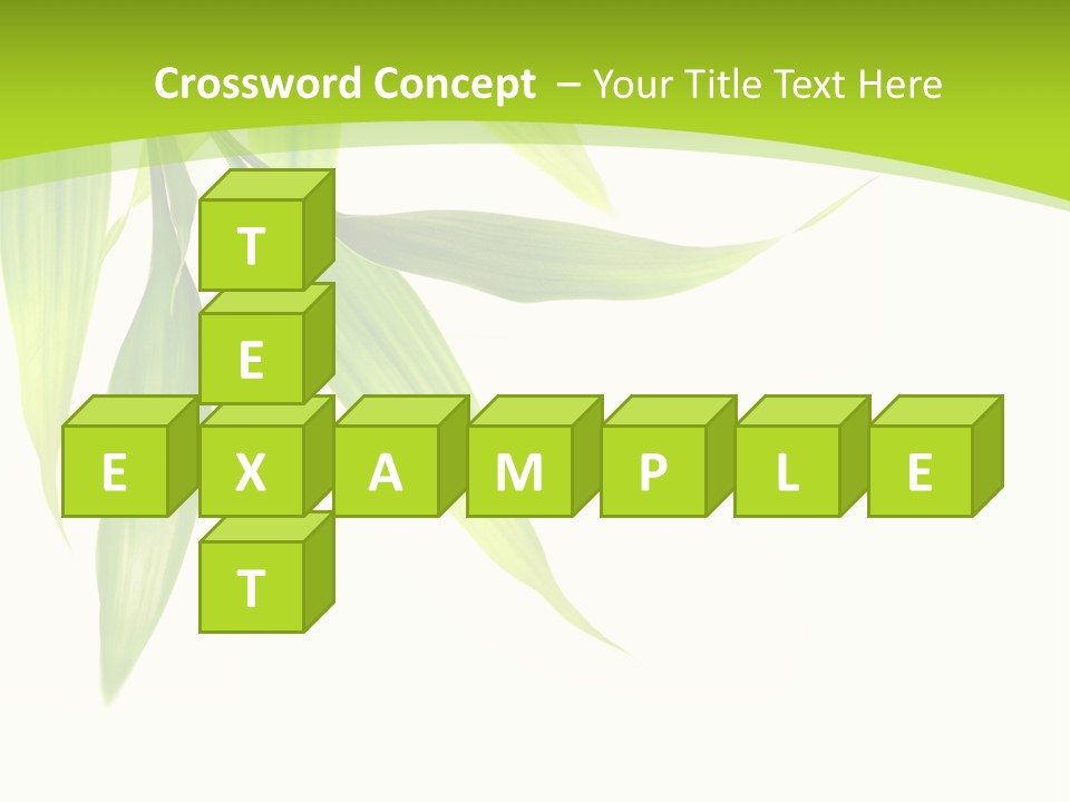 Harmony Freshness Foliage PowerPoint Template